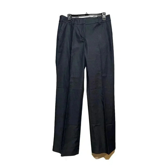 NWT Talbots New Port Pant  Dark Blue Dress Pant 8 Straight Leg Trouser Workwear - Picture 5 of 8